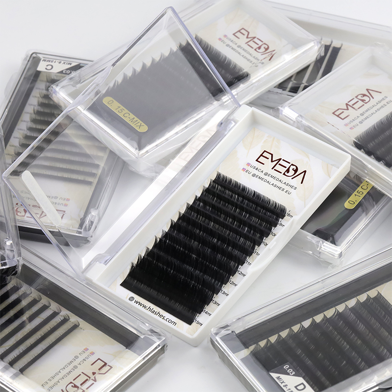 Wholesale High-quality Classic Eyelash Extension with Private Label and Package